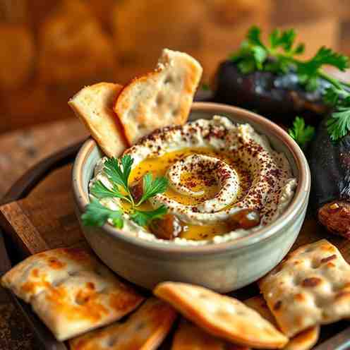 Smoky Moutabel - Vegan Baba Ganoush Dip (GF)